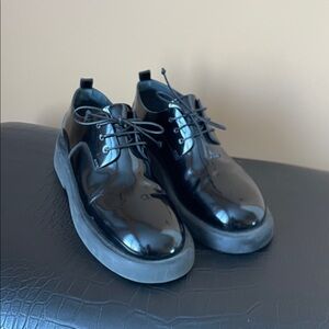 Marsell Black Gomme Gommello Derbys sz 8
